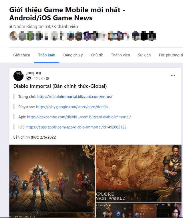 Nóng! Hướng dẫn tải Diablo Immortal bản MOBILE cực dễ: 100% thành công, ĐNÁ chưa mở server vẫn chơi được - Ảnh 8. Nóng! Hướng dẫn tải Diablo Immortal bản MOBILE cực dễ: 100% thành công, ĐNÁ chưa mở server vẫn chơi được - Ảnh 8.