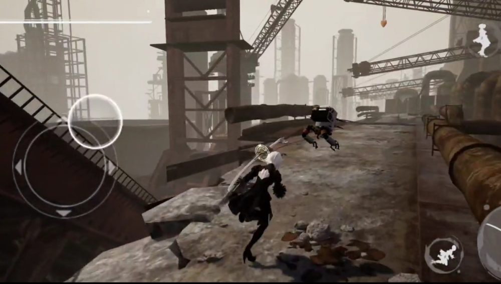NieR Mobile vừa ra mắt đã lại xuất hiện NieR Automata phiên bản di động khiến game thủ ngỡ ngàng vì quá đẹp - Ảnh 1.