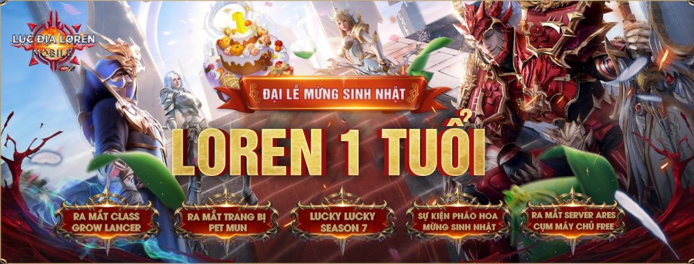 Lục Địa Loren - ADNX công bố chuỗi sự kiện mừng sinh nhật một tuổi đầy hoành tráng - Ảnh 2. Lục Địa Loren - ADNX công bố chuỗi sự kiện mừng sinh nhật một tuổi đầy hoành tráng - Ảnh 2.