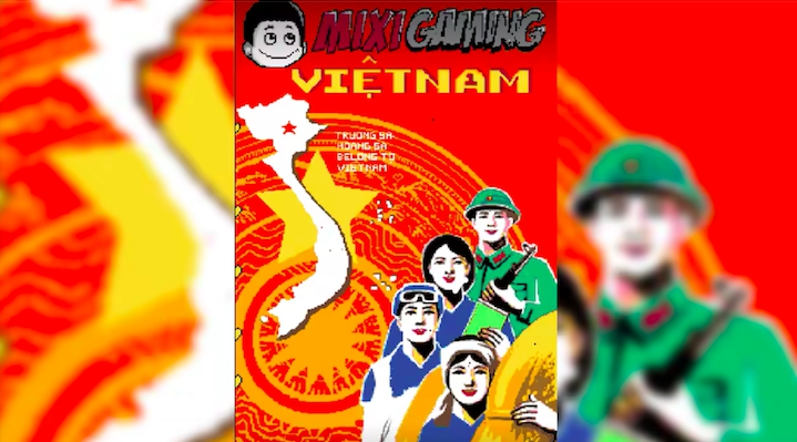 Độ Mixi cùng fan vẽ bản đồ Việt Nam siêu "khủng" tại sự kiện quốc tế - Ảnh 3.