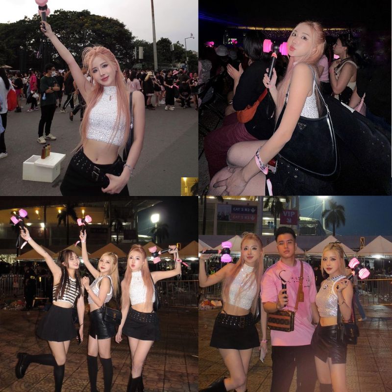 Gái xinh xả loạt ảnh sau đêm concert BLACKPINK: Lúc đi hết mình lúc về thì sao? - Ảnh 10.