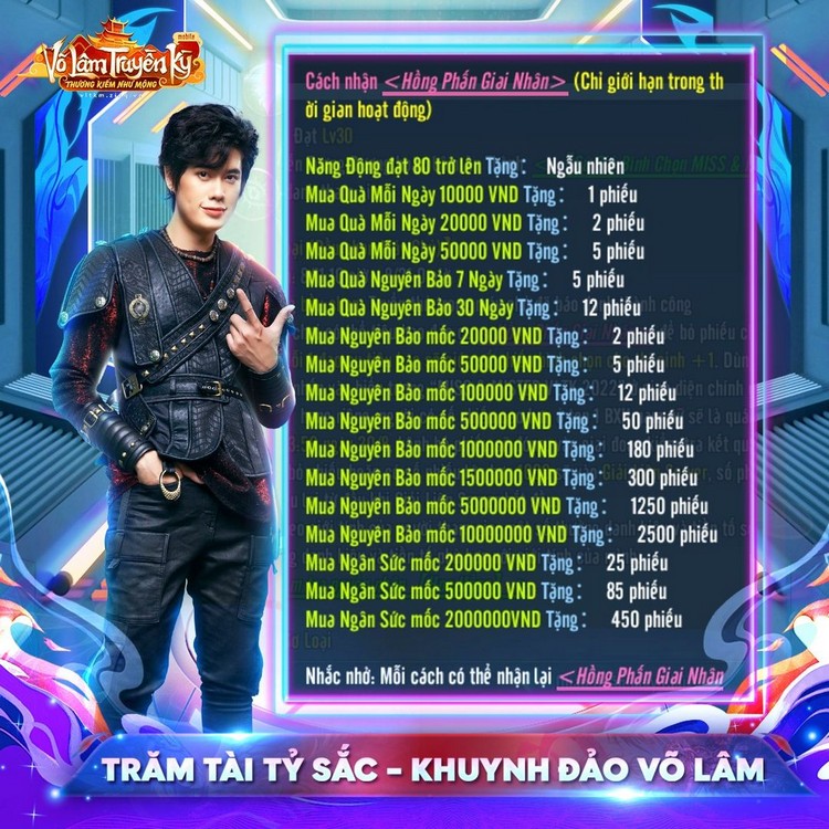 Thời đã tới! Chỉ với 3 bước, game thủ có thể tìm ra Quán quân Miss & Mister VLTK 2022 1708 vltk 2022 2