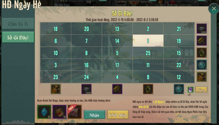 Trúng lô tô, mở "ngân khố" cùng Võ Lâm Truyền Kỳ 1 Mobile 1805 vo lam truyen ky mobile 2022 1