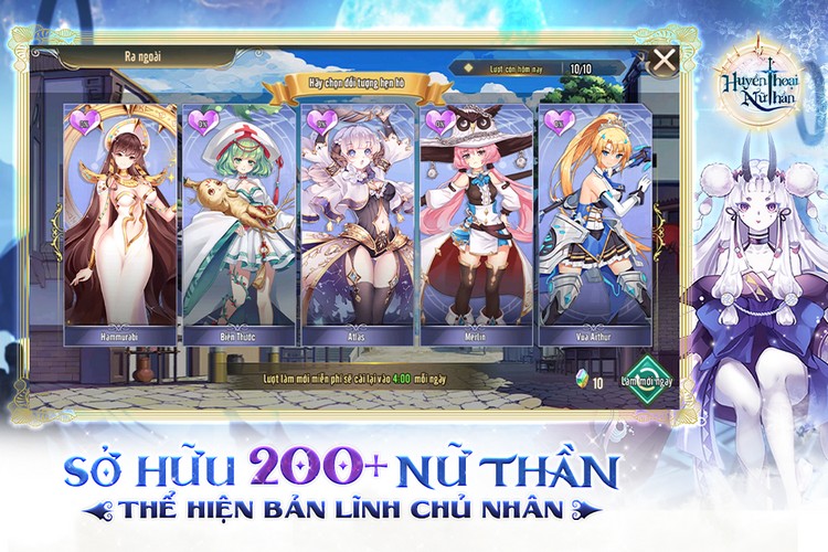 Sexy, cuốn hút, hở bạo, di dỉ dì di cái gì cũng có để game thủ thỏa mãn đam mê "ngắm gái xinh" 1807 huyen thoai nu than 2022 1