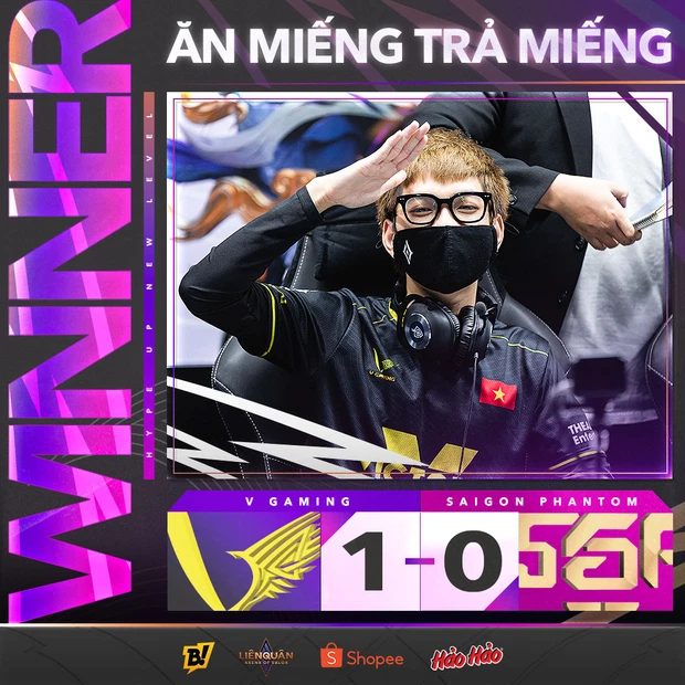 V Gaming chấm dứt chuỗi thắng của Saigon Phantom, trận đấu "siêu kinh điển" đích thực là đây! 19 2 2