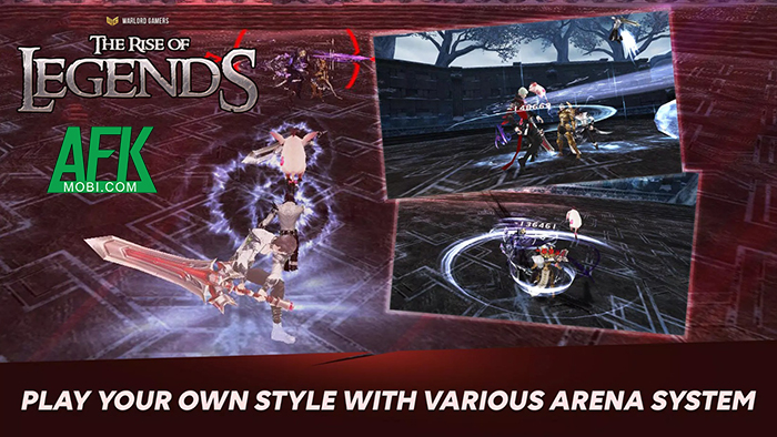 The Rise of Legends game MMORPG cho bạn viết nên câu chuyện thần thoại của riêng mình 0