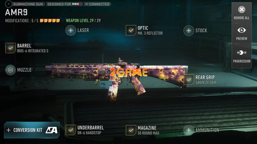 Khẩu súng tiểu liên AMR9 không thể thiếu trong hành trang của game COD Warzone Mobile Khẩu súng tiểu liên AMR9 không thể thiếu trong hành trang của game COD Warzone Mobile