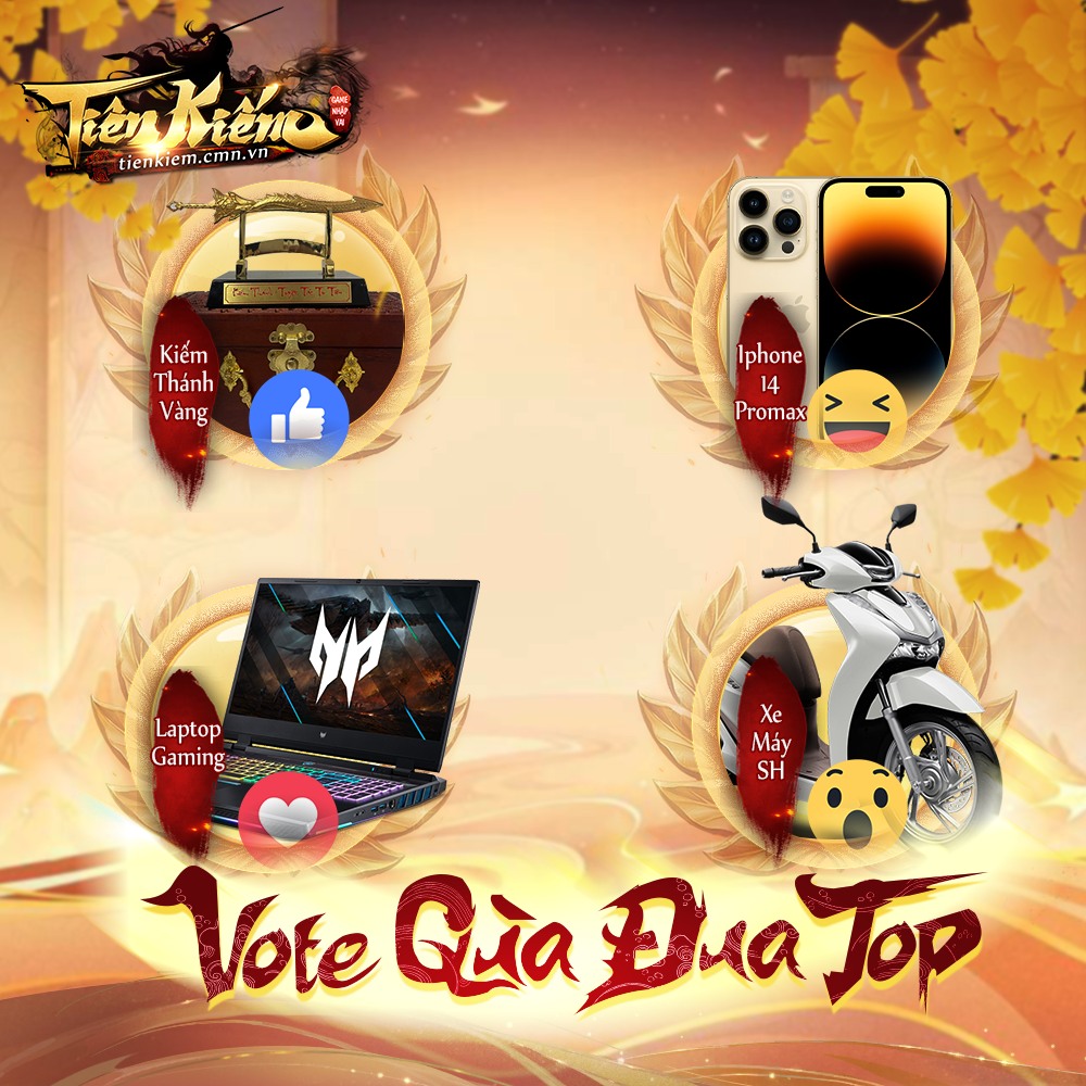 Tiên Kiếm chơi lớn tặng tượng vàng Kiếm Thánh 9999 ấn định ngày ra mắt 12/7 - Ảnh 2. Tiên Kiếm chơi lớn tặng tượng vàng Kiếm Thánh 9999 ấn định ngày ra mắt 12/7 - Ảnh 2.