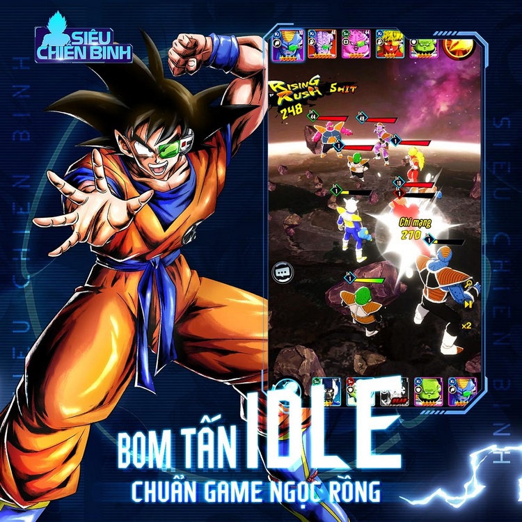Siêu Chiến Binh: Tựa game idle chuẩn Dragon Ball chính thức ra mắt hôm nay 2212 sieu chien binh 5 1