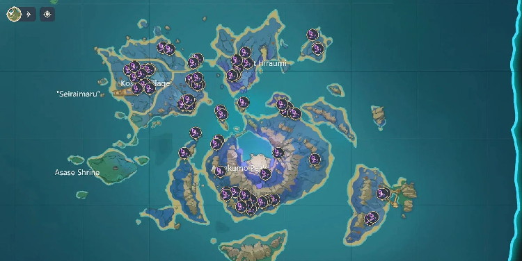 Genshin Impact: Hướng dẫn thu thập Naku Weed và các vật liệu thăng thiên khác của Kuki Shinobu 2306 genshin impact naku weed locations kuki shinobu ascension materials guide 2