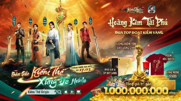 Nhanh tay tải ngay game Kiếm Thế Origin để sẵn sàng chinh chiến vào ngày 27/3 2503 kiem the origin 6jpg