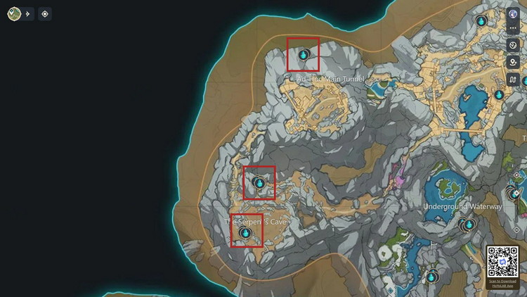 Genshin Impact: Đây là các địa điểm thu thập đá Crystal Chunk trong The Chasm 2504 genshin impact crystal chunk mining locations route the chasm 7