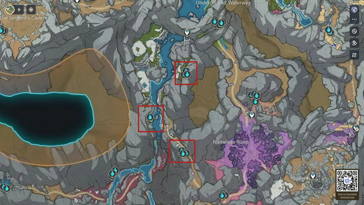 Genshin Impact: Đây là các địa điểm thu thập đá Crystal Chunk trong The Chasm 2504 genshin impact crystal chunk mining locations route the chasm 8