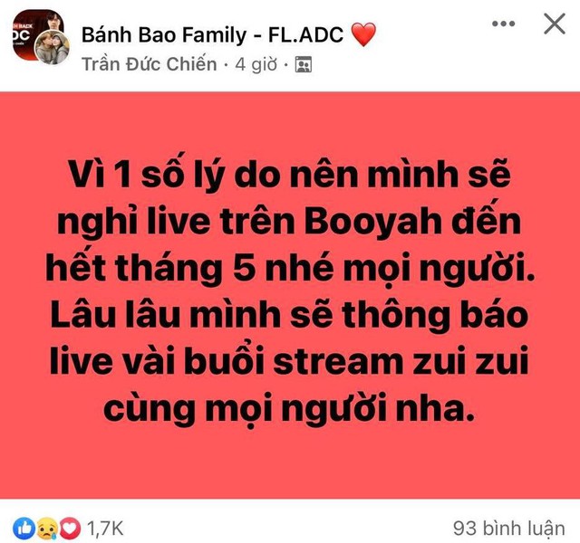 ADC bất ngờ thông báo “offstream” 3 tháng, fan nghi ngại tình hình nội bộ Team Flash - Ảnh 1. ADC bất ngờ thông báo “offstream” 3 tháng, fan nghi ngại tình hình nội bộ Team Flash - Ảnh 1.