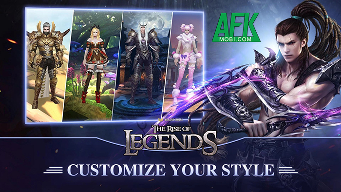 The Rise of Legends game MMORPG cho bạn viết nên câu chuyện thần thoại của riêng mình 1