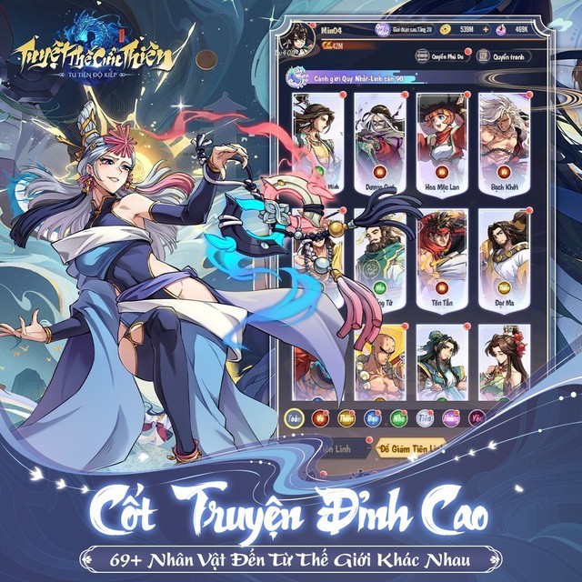 Tuyệt Thế Cửu Thiên: Game Tu Tiên hot tháng 7 - Khai mở Alpha Test nhận ưu đãi ngập tràn - Ảnh 4. Tuyệt Thế Cửu Thiên: Game Tu Tiên hot tháng 7 - Khai mở Alpha Test nhận ưu đãi ngập tràn - Ảnh 4.