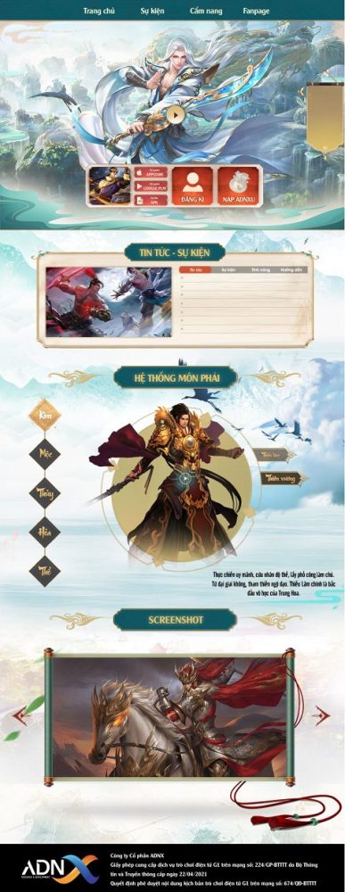 Hôm nay, Kiếm Vương 1 – ADNX Mobile chính thức ra mắt trang chủ và link tải - Ảnh 3.