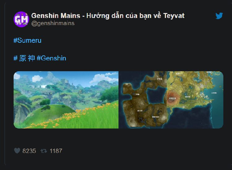 Genshin Impact: Rò rỉ bản đồ Sumeru sắp tới trước thông báo chính thức 3006 news upcoming genshin impact map sumeru leaked ahead official tease 3
