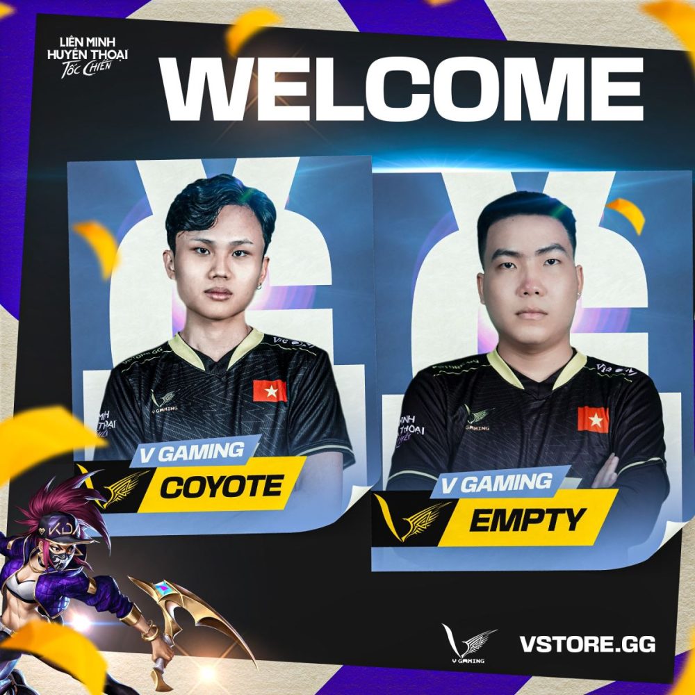 Hai tuyển thủ giành HCV SEA Games 31 gia nhập V Gaming Tốc Chiến - Ảnh 1.
