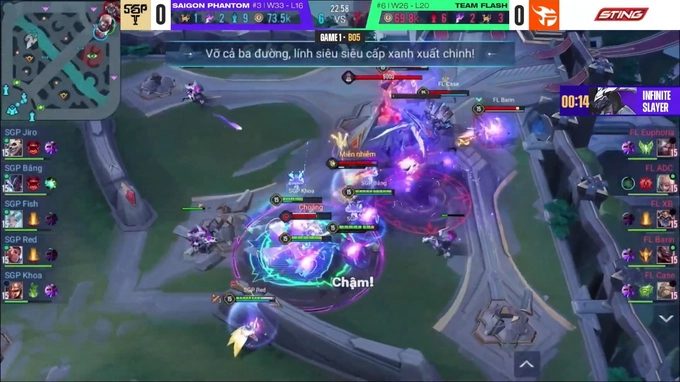 ĐTDV mùa Đông 2022: Team Flash thắng Saigon Phantom, Bóng ma Sài thành nhận “kết đắng” khi cà khịa đối thủ 316 3