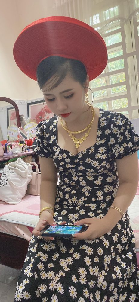 Chuẩn bị lên xe hoa, cô dâu Bình Dương vẫn tranh thủ 'combat' 323688523706805201032877932578701985207123n 16732422924941381765453 1673252925851 1673252926068939487812