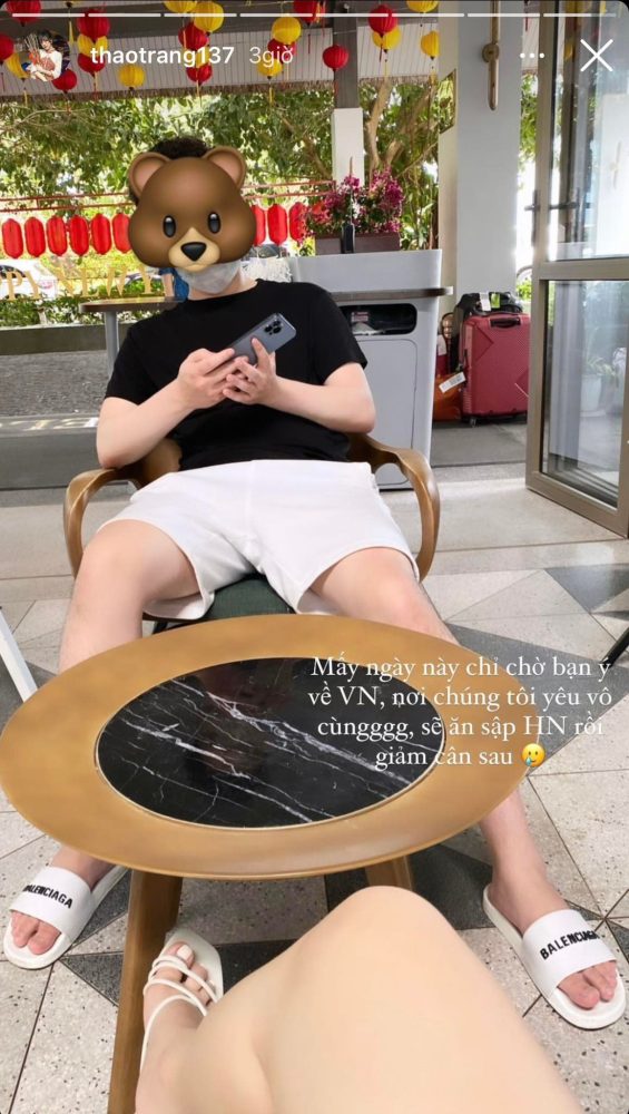 Bóng hồng Thảo Trang hé lộ danh tính bạn trai, tiết lộ sắp hội ngộ ở Việt Nam? - Ảnh 3. Bóng hồng Thảo Trang hé lộ danh tính bạn trai, tiết lộ sắp hội ngộ ở Việt Nam? - Ảnh 3.