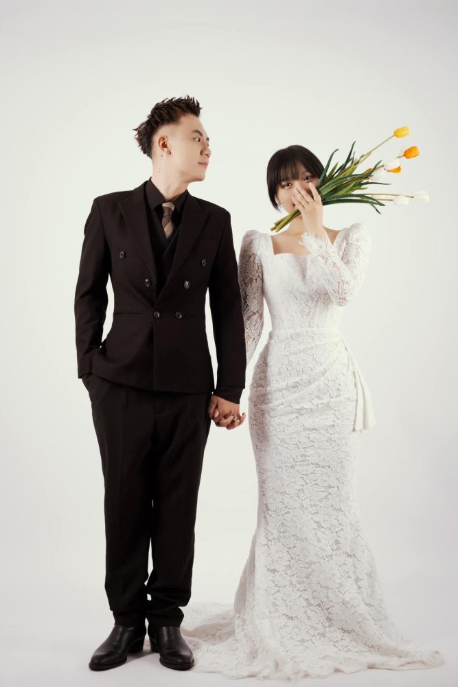 Nữ MC trẻ nhất Tốc Chiến lên xe hoa, ông xã là rapper nổi tiếng - Ảnh 3.