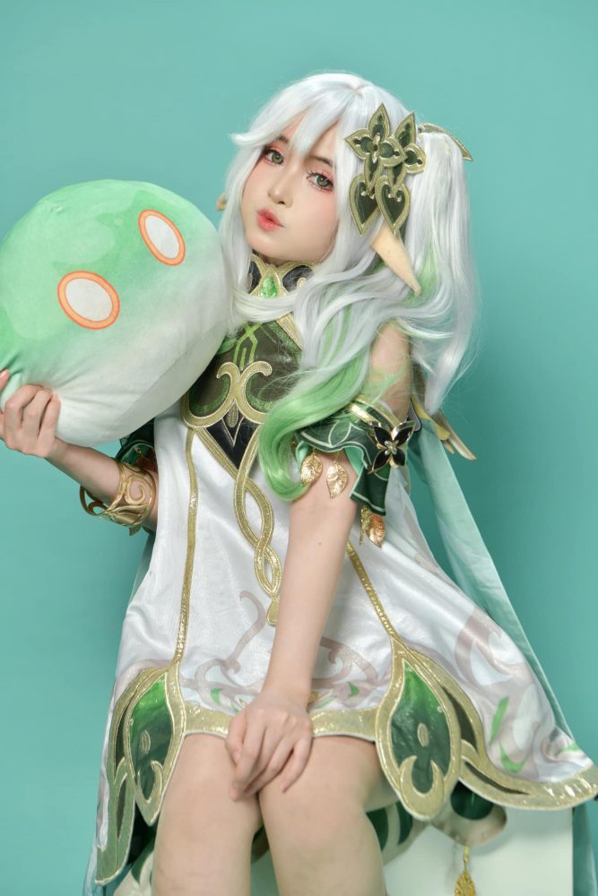 Lần đầu tập tành cosplay, nữ streamer nửa triệu người theo dõi thu về thành phẩm "rất gì và này nọ" - Ảnh 4. Lần đầu tập tành cosplay, nữ streamer nửa triệu người theo dõi thu về thành phẩm "rất gì và này nọ" - Ảnh 4.