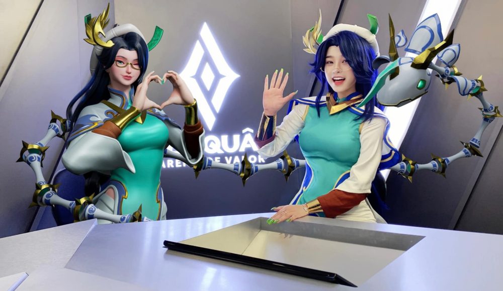 Bạn gái Quang Hải tái xuất làng game, cosplay tướng Liên Quân cực nét, fan khen như AI - Ảnh 3. Bạn gái Quang Hải tái xuất làng game, cosplay tướng Liên Quân cực nét, fan khen như AI - Ảnh 3.