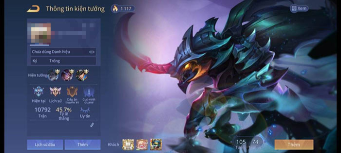 Đánh hơn 10.000 trận, game thủ Liên Quân vẫn "dậm chân tại chỗ" gác cổng mức rank Tinh Anh - Ảnh 2. Đánh hơn 10.000 trận, game thủ Liên Quân vẫn "dậm chân tại chỗ" gác cổng mức rank Tinh Anh - Ảnh 2.