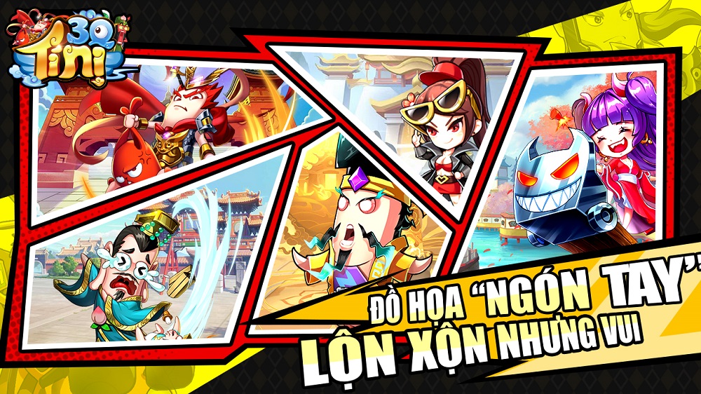 3qtinimobile-1 Phong cách đồ họa cường điệu của game 3Q Tí Nị: Ảnh Việt hóa cũng đã là “hàng độc bản” 3qtinimobile 1