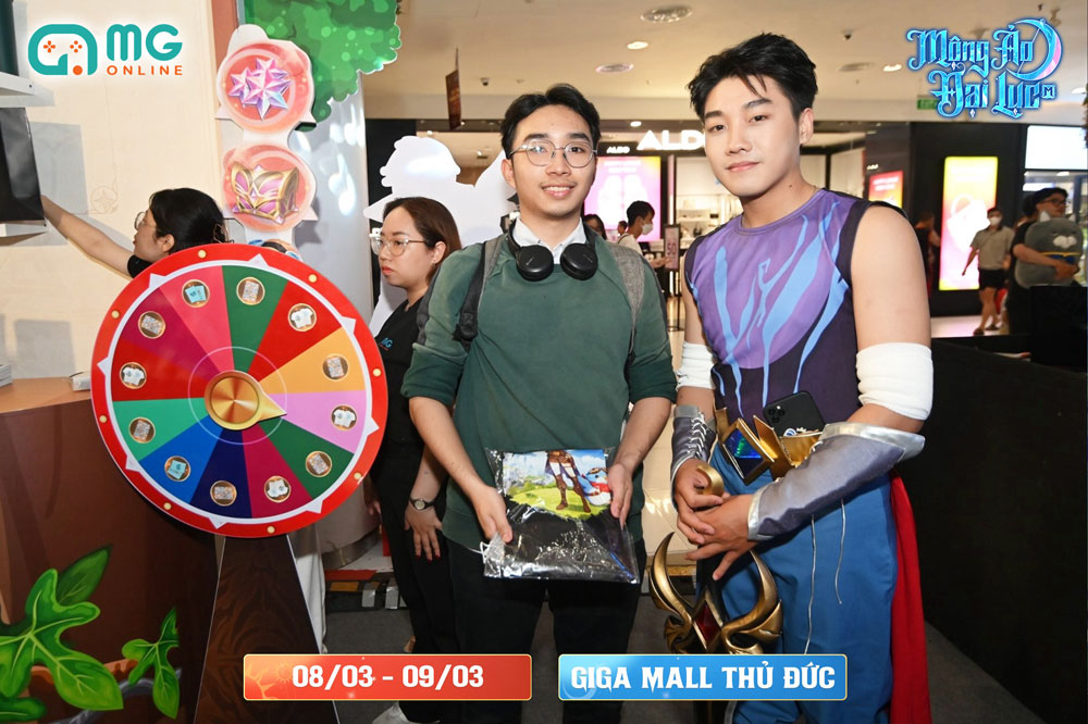 4-2 Sự kiện ra mắt game Mộng Ảo Đại Lục chật kín người chơi tại Gigamall 4 2