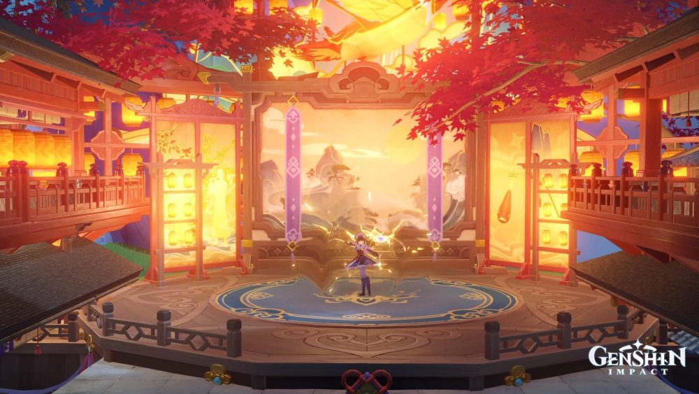 Nữ game thủ Genshin trổ tài khéo tay, xây Ấm Trần Ca đẹp như tranh vẽ khiến người xem thích thú- Ảnh 4.