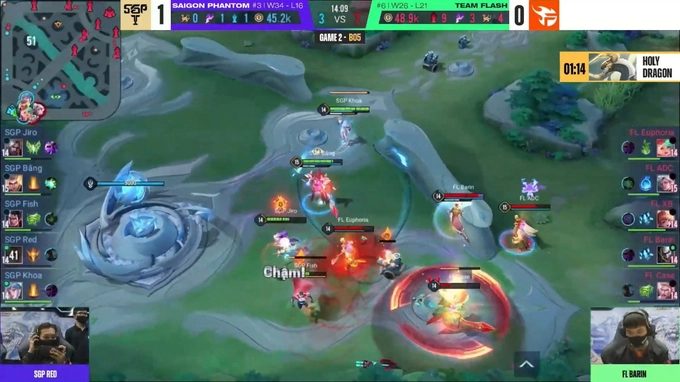 ĐTDV mùa Đông 2022: Team Flash thắng Saigon Phantom, Bóng ma Sài thành nhận “kết đắng” khi cà khịa đối thủ 412 3