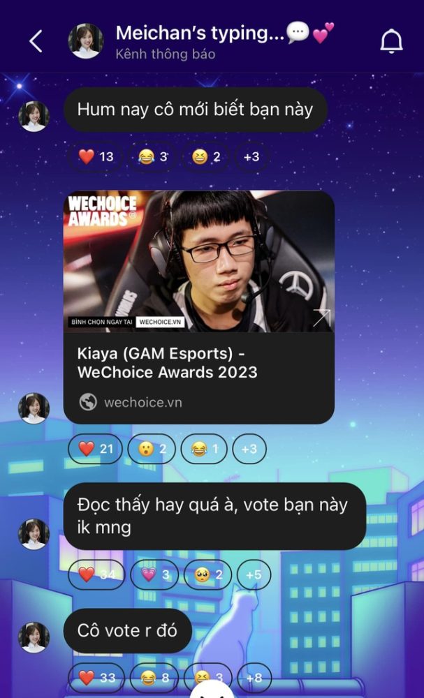 Xuất hiện hot girl quyền lực, có hành động can thiệp, "thay đổi kết quả" vote tuyển thủ Kiaya tại WeChoice Awards - Ảnh 2. Xuất hiện hot girl quyền lực, có hành động can thiệp, "thay đổi kết quả" vote tuyển thủ Kiaya tại WeChoice Awards - Ảnh 2.