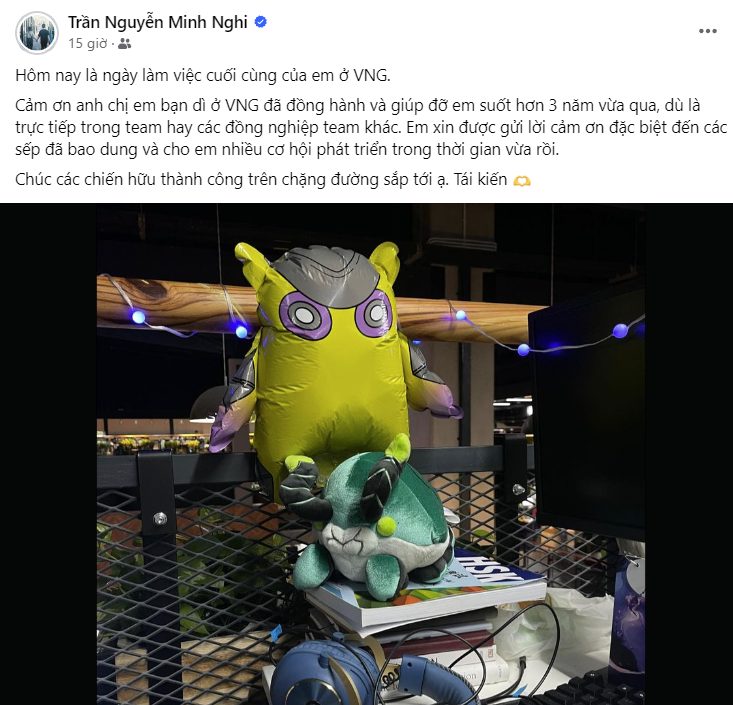 MC Minh Nghi xác mang tin không vui đến cho game thủ VNG- Ảnh 1. MC Minh Nghi xác mang tin không vui đến cho game thủ VNG- Ảnh 1.