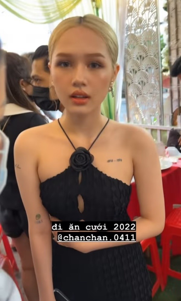 46-3 Xoài Non mặc đơn giản đi ăn cưới nhưng lại 'lấn át' hết sự chú ý của cô dâu 46 3