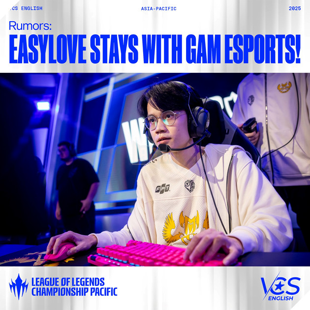 GAM Esports He Lo Them Mot Ban Hop Dong Moi, Giu Nguyen Bo Doi Vang Canh Tren 5 GAM Esports Hé Lộ Thêm Một Bản Hợp Đồng Mới, Giữ Nguyên Bộ Đôi Vàng Cánh Trên 5