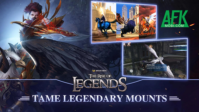 The Rise of Legends game MMORPG cho bạn viết nên câu chuyện thần thoại của riêng mình 3
