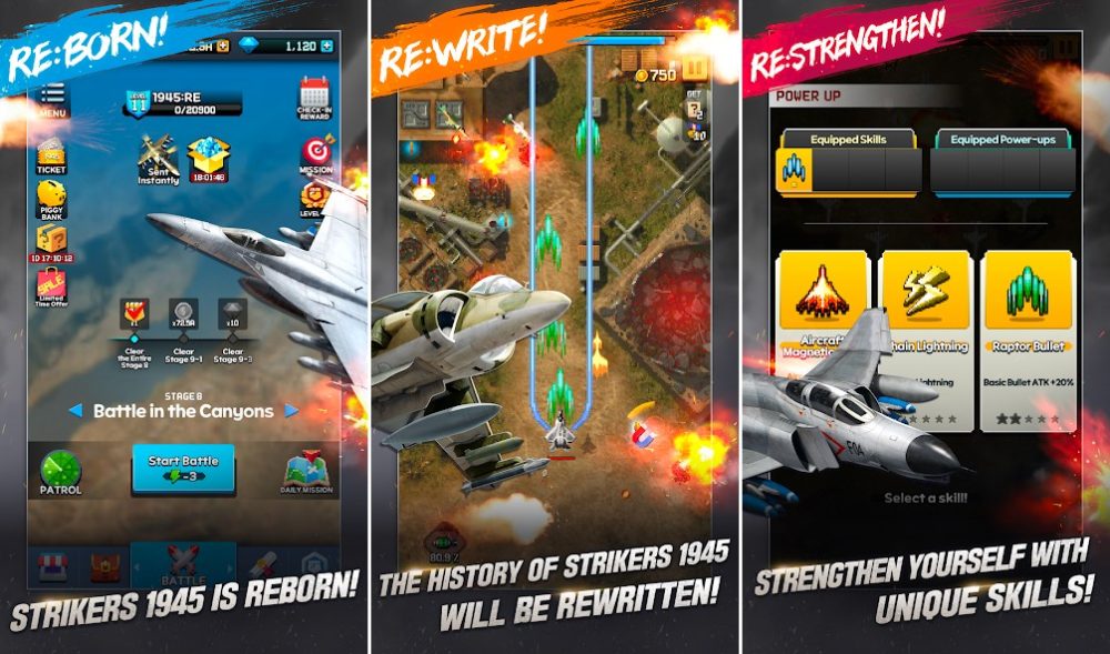 Strikers1945: RE - Game bắn máy bay đã trở lại trên nền tảng Android 4qsdm7q