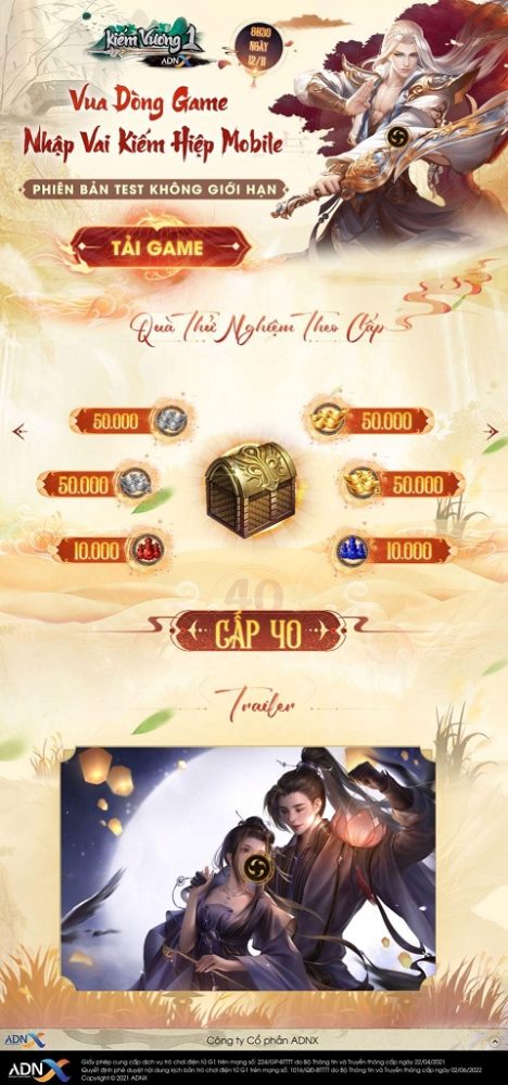 Hôm nay, Kiếm Vương 1 – ADNX Mobile chính thức ra mắt trang chủ và link tải - Ảnh 5.