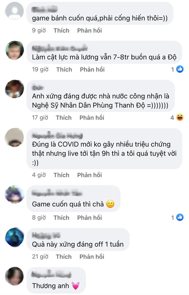 5-17 Lý do gì mà khiến Độ Mixi dù bị mắc Covid-19 nhưng vẫn livestream liền tù tì 9 tiếng đồng hồ? 5 17