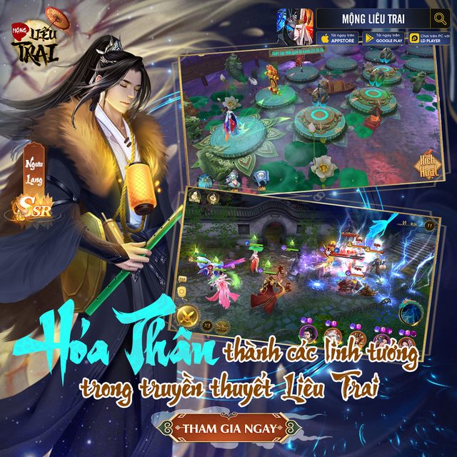 Mộng Liêu Trai bất ngờ đổ bộ làng game Việt mang đến một cuộc khai mở liêu trai giới cực hấp dẫn - Ảnh 4.