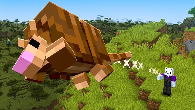 56-1 Mọi thông tin mà game thủ cần biết về Armadillo trong Minecraft 1.21 56 1