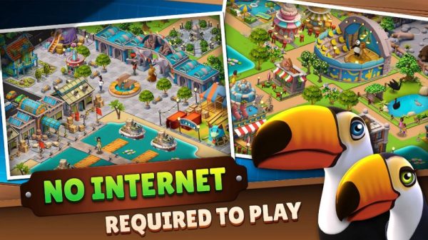 Zoo Life: Anime Park Game: Không cần kết nối mạng, bạn vẫn có thể xây dựng và quản lý vườn thú 5jpg 4