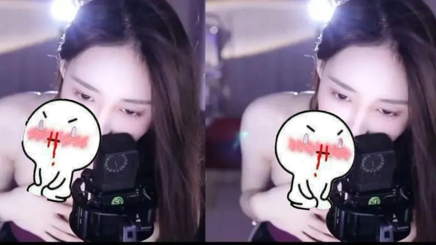 Dí mặt vào camera để fan ngắm nhan sắc, nữ streamer ngượng chín mặt khi bị chiếc áo quây ‘phản bội’ - Ảnh 2. Dí mặt vào camera để fan ngắm nhan sắc, nữ streamer ngượng chín mặt khi bị chiếc áo quây ‘phản bội’ - Ảnh 2.