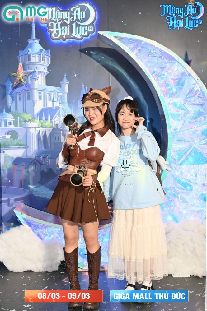 8-1 Sự kiện ra mắt game Mộng Ảo Đại Lục chật kín người chơi tại Gigamall 8 1