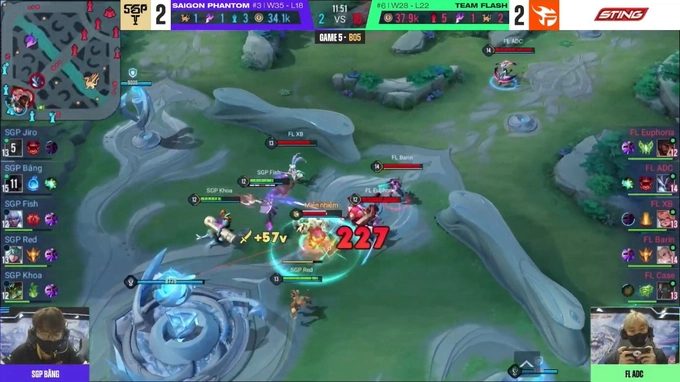 ĐTDV mùa Đông 2022: Team Flash thắng Saigon Phantom, Bóng ma Sài thành nhận “kết đắng” khi cà khịa đối thủ 83 2