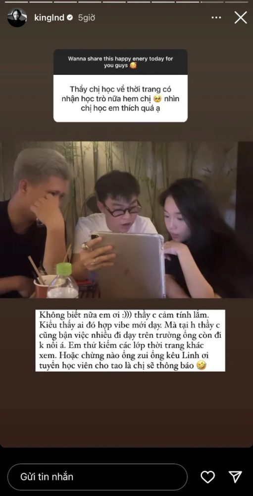 Linh Ngọc Đàm "try hard" cực mạnh quyết tâm theo đuổi đam mê ngành thời trang 91 5