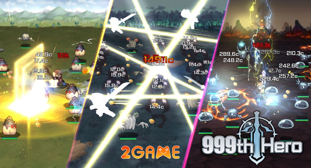 999th-hero-4 Các hiệu ứng kỹ năng đặc sắc trong game nhập vai nhàn rỗi 999th Hero